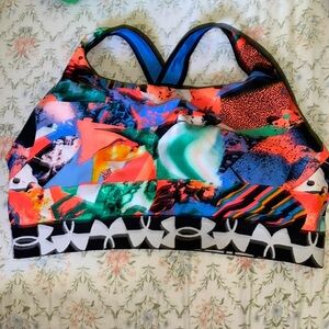 Colorful sports bra XXL